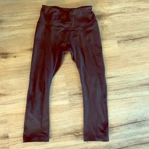Calia black cropped leggings XS